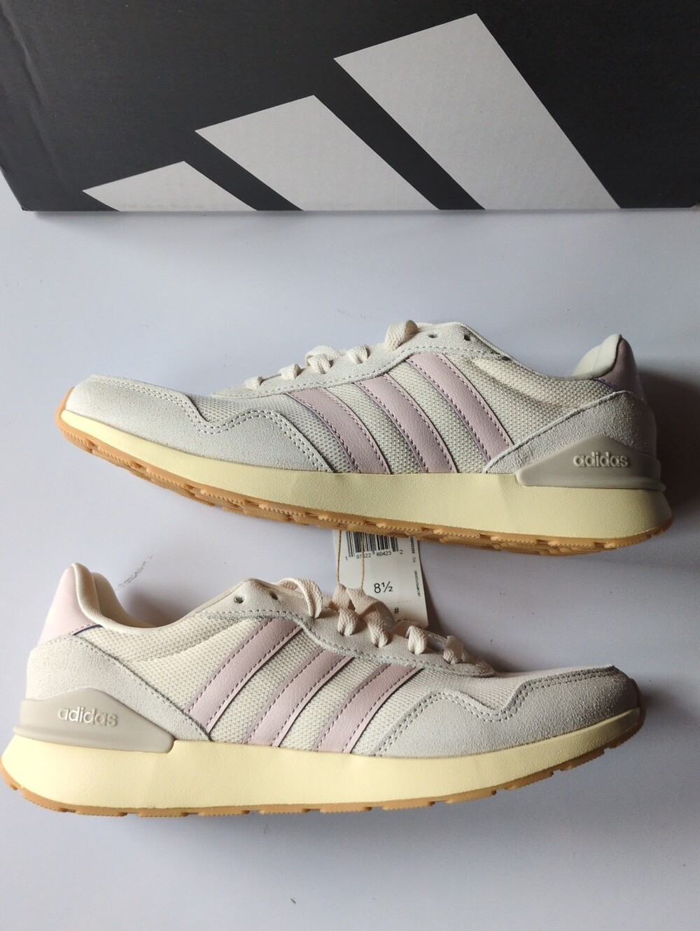 Adidas Run 60s 4.0 Retro Running Shoes Womens Sz 9
